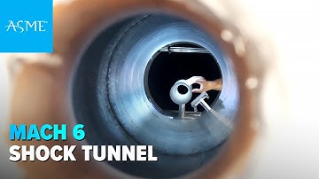 How to study hypersonic flight without leaving the ground? This Shock Tunnel goes to Mach 6.