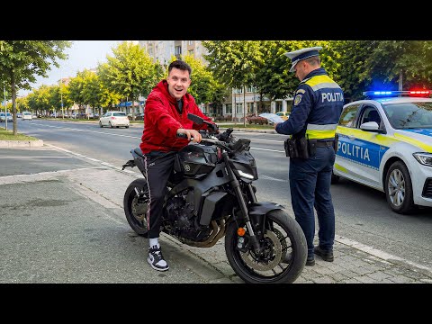 M-am Certat Cu Politia ? 🤬 **M-a Prins Ploaia Cu Piatra Pe Motocicleta**