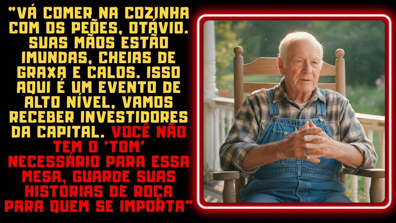 Enteado riu das minhas mãos calejadas: 