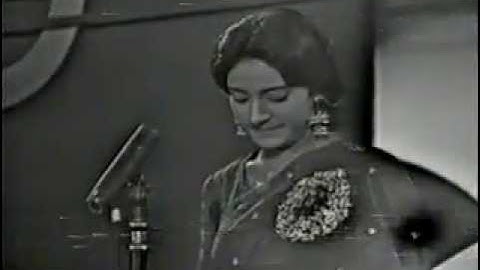 Dil Mein Ik Leher Si Utthee Hey Abhi - Tasawwar Khanum
