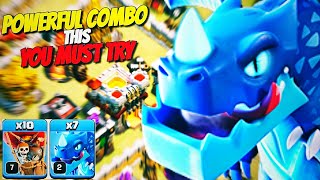 New Th11 Attack Strategy Electro Dragon Strategy Most Powerful Th11 3 Star Strategy 2023