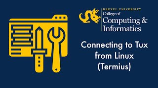 Connecting to Tux from Linux Termius