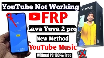 Lava Yuva 2 pro FRP bypass Android 12🔺Lava lava yuva 2 pro frp bypass❗ Google Account Bypass With pc