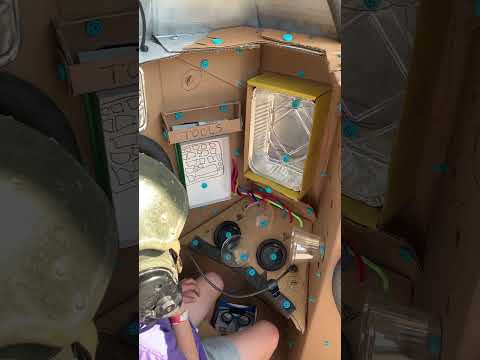 Cardboard Rocket with