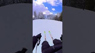 POV Skiing Cypress Mountain ⛷️ Lions Run | Relaxing Scenic Ride Vancouver BC