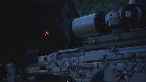 Sniper Ghost Warrior Contracts Challenge - kill enemies through an obstacle
