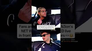 Fans are in SHOCK after N3on's NET WORTH got LEAKED live in front of 100,000 viewers