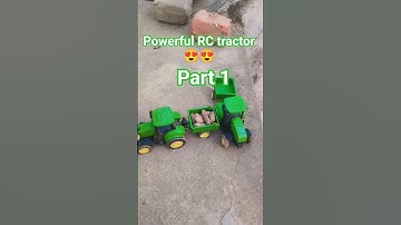 Remote control tractor VS RC tractor Unboxing😃😃#automobile