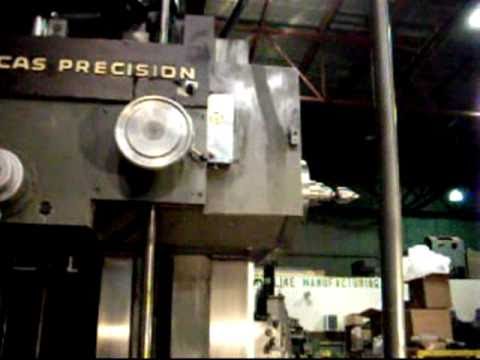 4 LUCAS 42B-84 TABLE TYPE HORIZONTAL BORING MILL FOR CURRENT PROJECT -  BEFORE - 