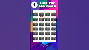 FIND THE ODD EMOJI PART 94 #shorts  #howgoodareyoureyes  #emojipuzzlequiz  #emojichallenge  #queddle