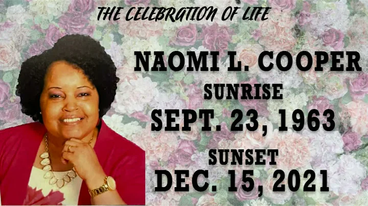 The Celebration of Life - Naomi L. Cooper