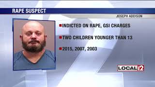 Man accused of trying to have daughter killed indicted for raping 2 children