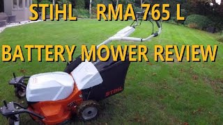 STIHL RMA 765 V  REVIEW by jason Gardener 10,597 views 1 year ago 8 minutes, 57 seconds