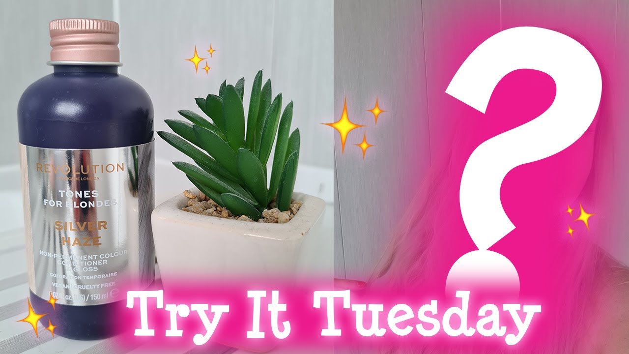 Try It Tuesday -  Revolution Tones For Blondes Silver Haze - ItsMeAshleigh