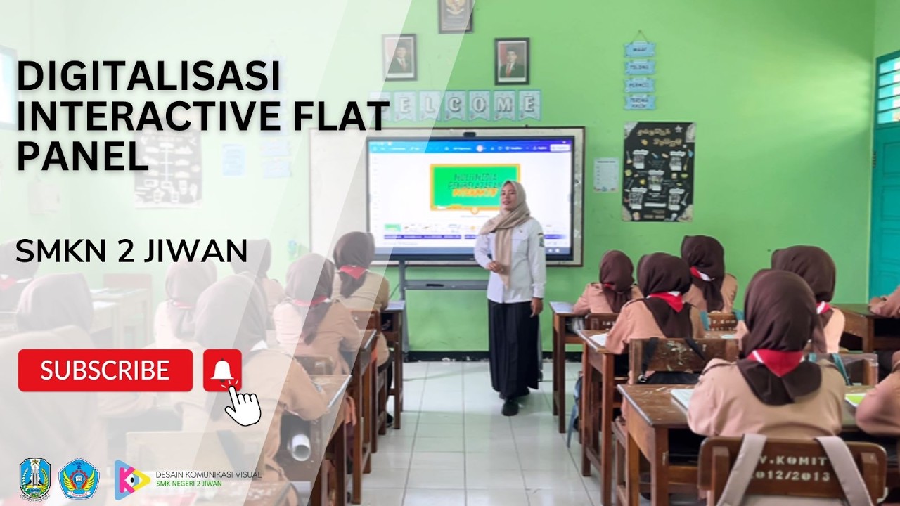 DIGITALISASI INTERACTIVE FLAT PANEL SMKN 2 JIWAN