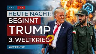 🟥 ULTIMATUM: TRUMP droht IRAN AUSZULÖSCHEN! 💥💀 Noch HEUTE Nacht! | #KOMMENTAR