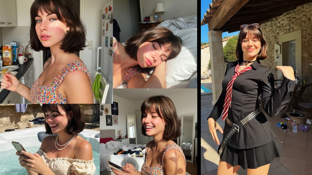 Fiz uma INFLUENCER IA VIRAL..ABSURDO..