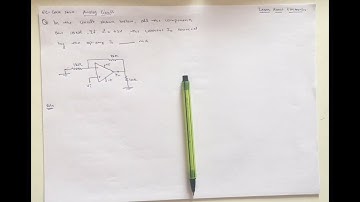 EC Gate- 2020 Analog Circuit(Op amp)