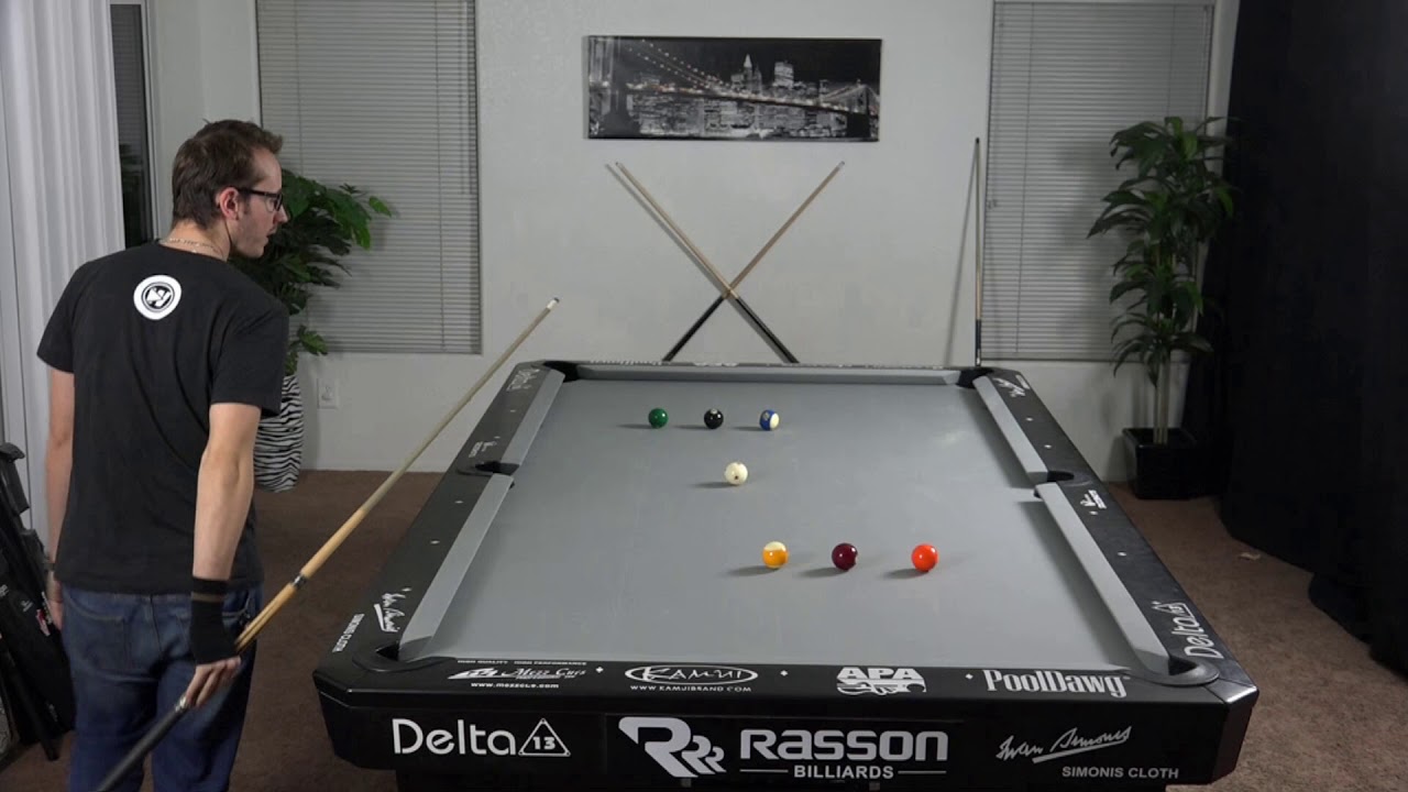 Billiards Drill 10 Zig & Zag YouTube