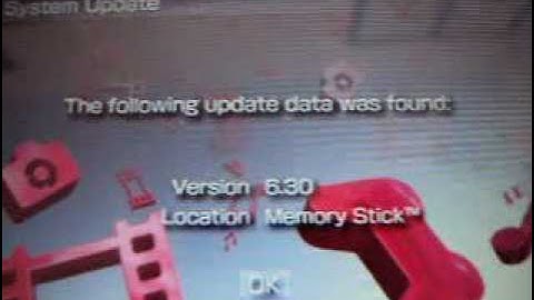 PSP 6.30 UPDATE OUT NOW