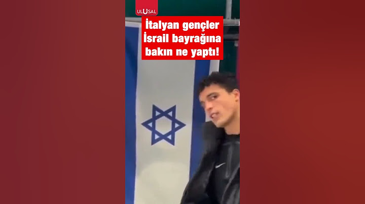 Free Palestine sloganı atan İtalyan gençler İsrail bayrağını parçaladı #shorts #filistin #palestine