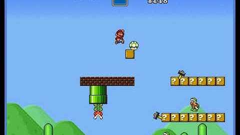 Super Mario Bros. X (SMBX2 (2.0) Beta 3) - SMB2J (SMB: Lost Levels) A-1