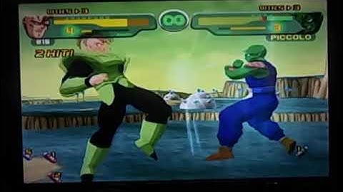 Dragon Ball Z Budokai(Gamecube)-Android 16 vs Piccolo III