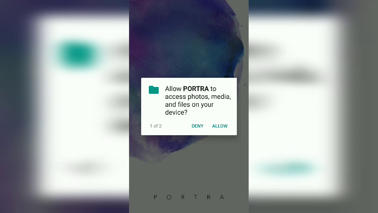 PORTRA| Portrait selfie app with different customisable options