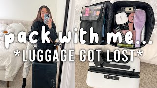 Minimalist Pack with Me: Packing for a Week in Europe *then my luggage got lost*