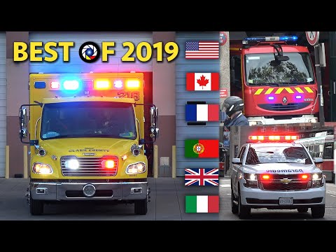 International Emergency Responses 🚨 BEST OF 2019 ⎪Police Cars, Fire Engines & Ambulances International Emergency Responses 🚨 BEST OF 2019 ⎪Police Cars, Fire Engines & Ambulances