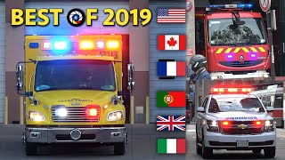 International Emergency Responses 🚨 BEST OF 2019 ⎪Police Cars, Fire Engines & Ambulances