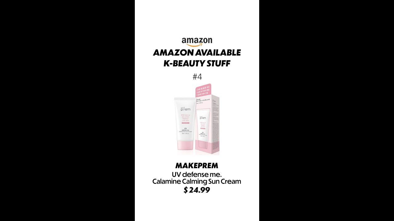 AMAZON AVAILABLE K-BEAUTY 04 | MAKEPREM UV defense me Calamine Calming Sun Cream