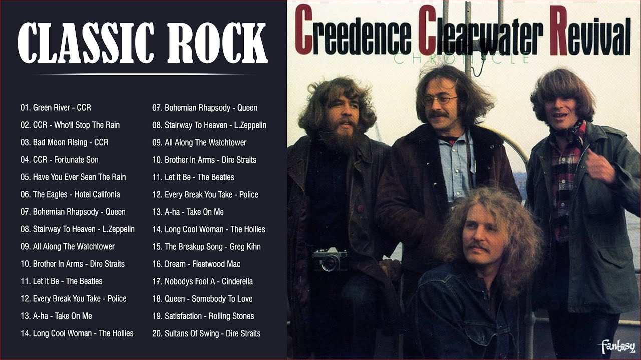 CCR Greatest Hits Classic Rock Songs - Best Rock Songs Of All Time