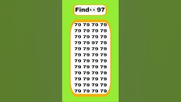 Find the number,🌊97#shoot #short #funnygame  #viral #fy#reels #sugarcane quiz