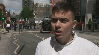 London Bridge Attack: Eyewitness: "I opened the door and saw three dead people"