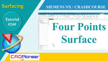 Siemens NX / Surfacing / Four Points Surface