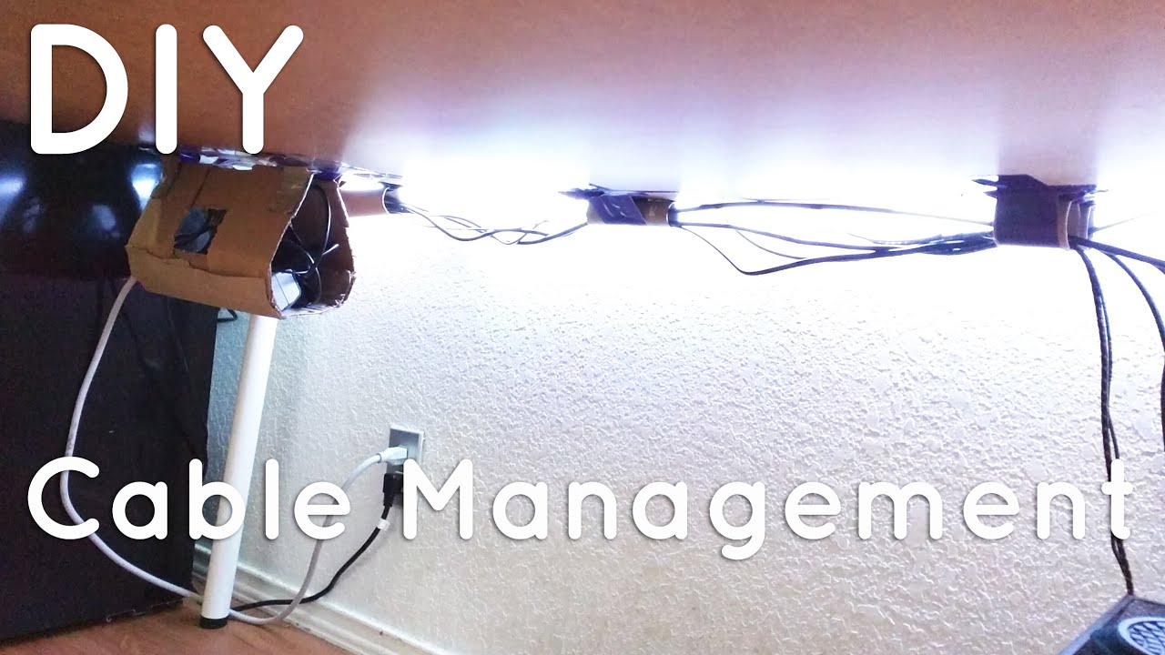 DIY Cable Management! YouTube