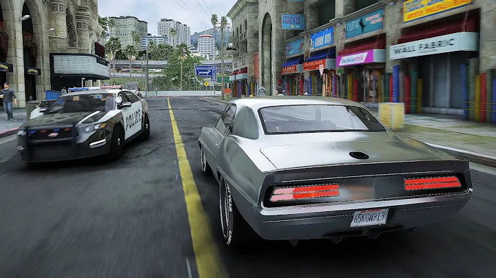 GTA 5 Amazing Next-Gen Graphics With Realistic Vegetation Addons Showcase On RTX3080 4K60FPS