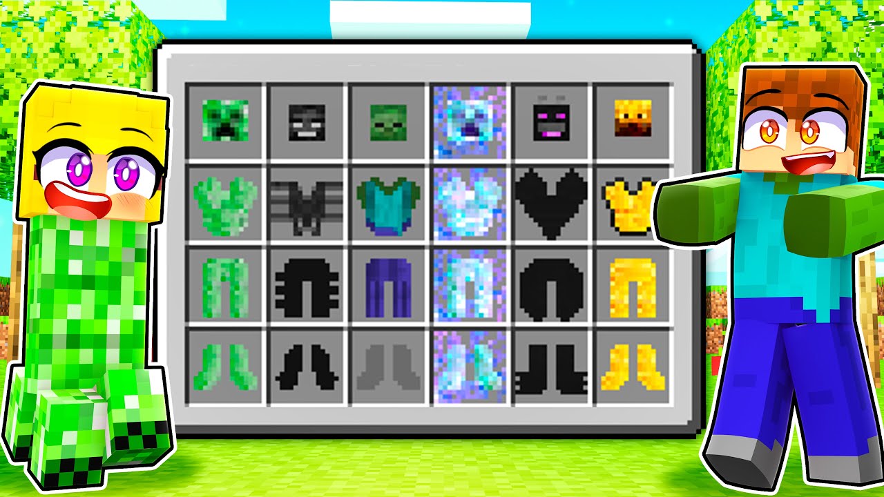 JAK ZOSTAĆ KAŻDYM MOBEM w Minecraft DZIĘKI EPICKIEJ ZBROI?!