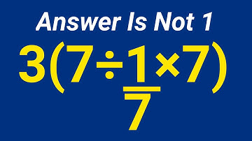 Most People Fail This Simple Maths Problem