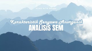 SEM | Scanning Electron Microscope : ImageJ dan Histogram |PART 1| Karakterisasi Senyawa Anorganik