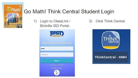 Go Math ThinkCentral Student Login