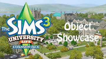The Sims 3 University Life: Object Showcase