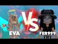 eva vs fer999 who will win   blox fruits  fer999  el combo god