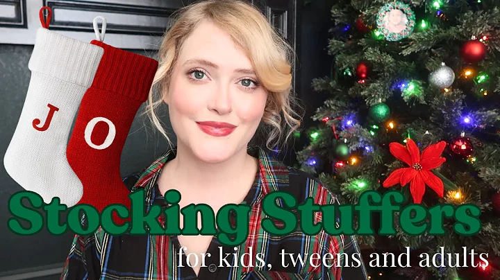 Stocking Stuffer ideas for kids, tweens and adults! | What's in my kid's Christmas Stockings 2024