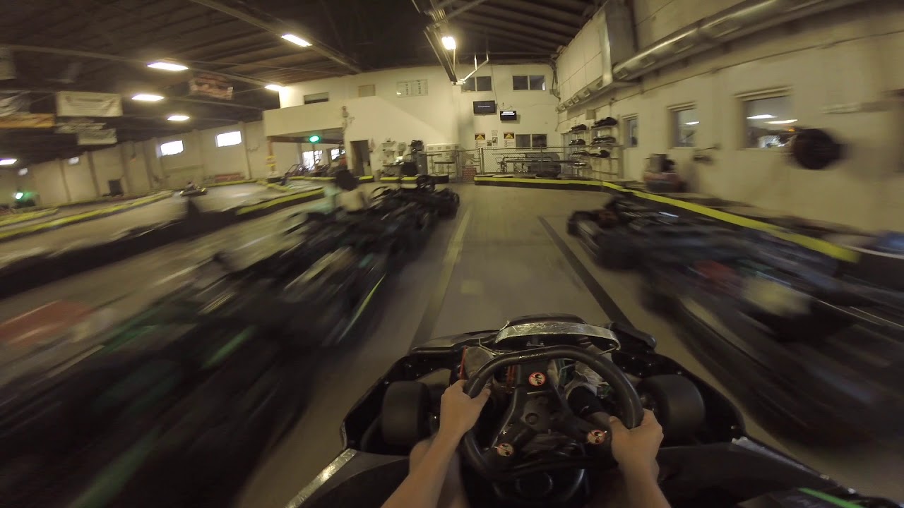 PRO GO KART RACER AT ALBUQUERQUE INDOOR KARTING!?!? YouTube