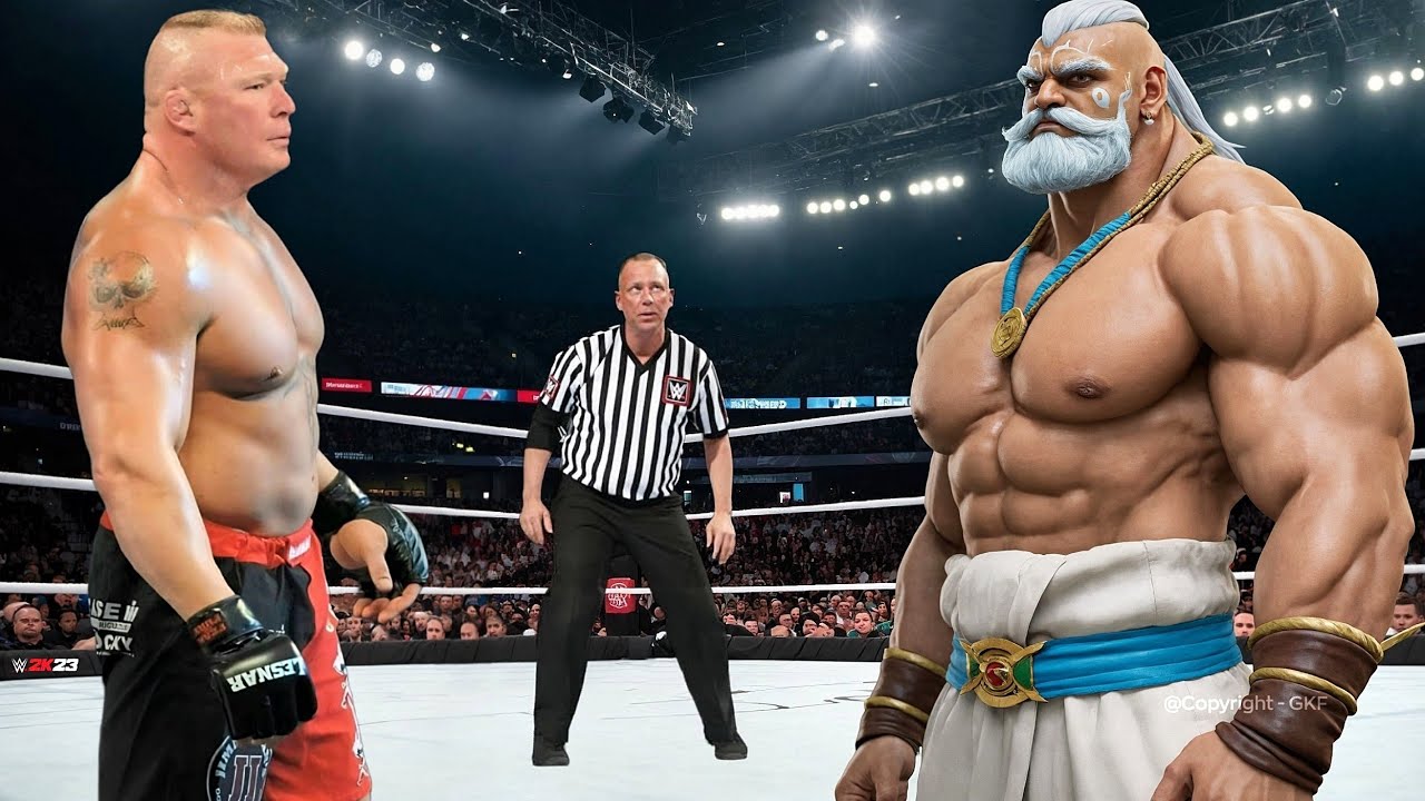 Full Match - Brock Lesnar vs Master Azam | Iron Man Match 2024 | WWE April 18, 2024