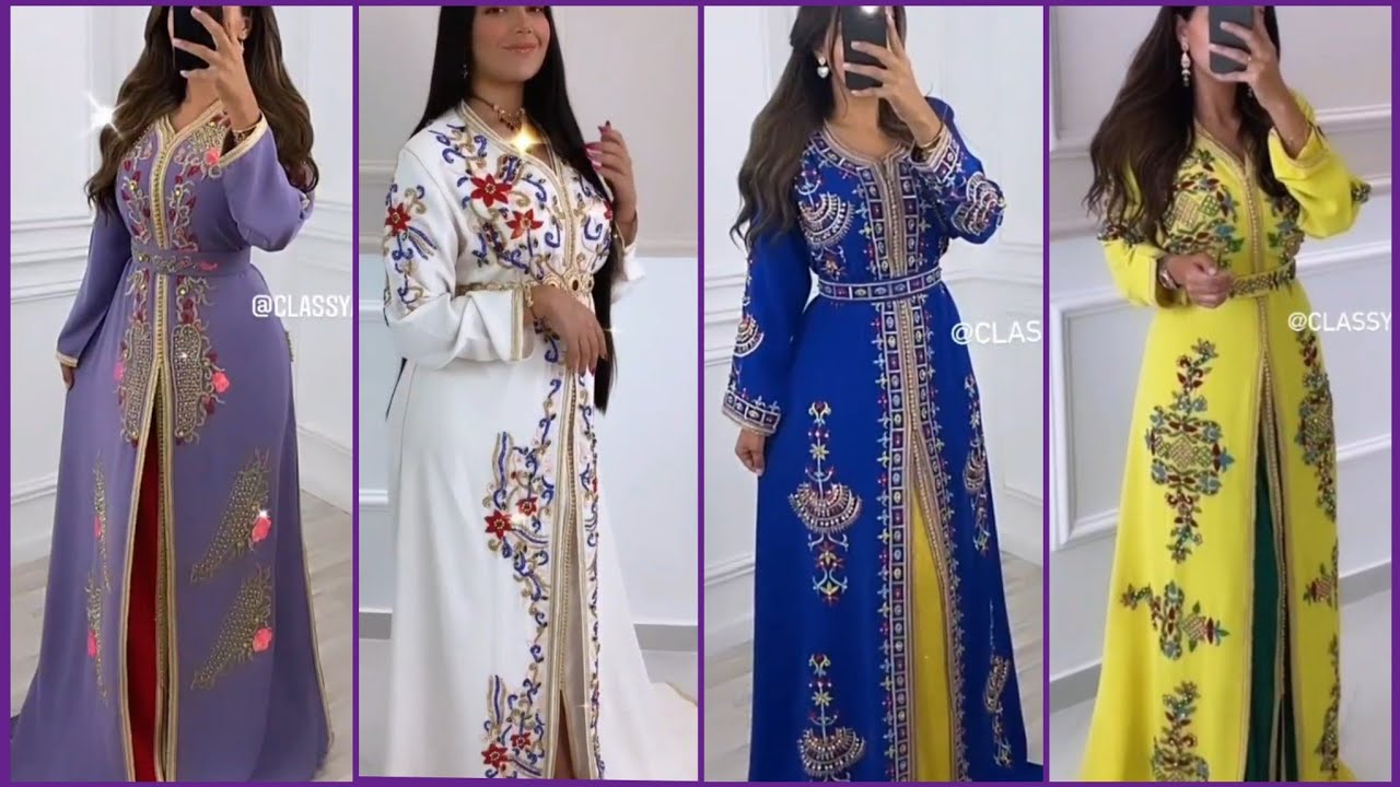 الجديد💥في خياطة القفطان والتكشيطة المغربية لسنة 2022