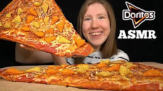 Asmr Giant Doritos Pizza Mukbang No Talking Eating Sounds
