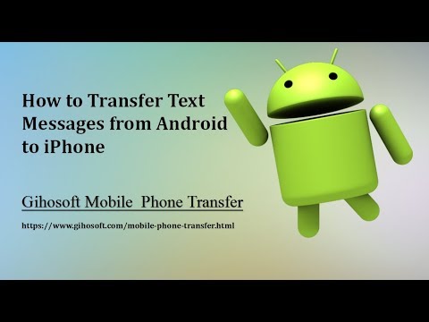 How to Transfer SMS from Android to iPhone - YouTube